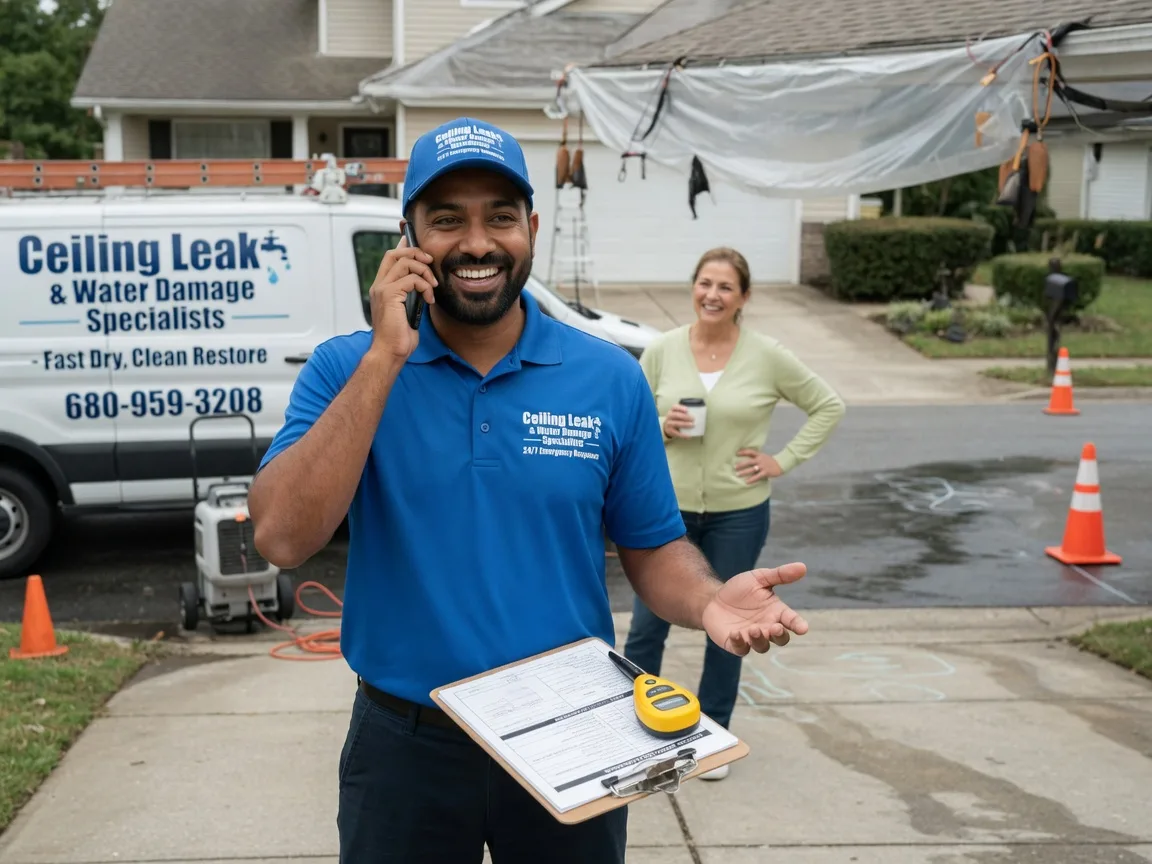 Ceiling Leak Cleanup Trenton, FL FAQs